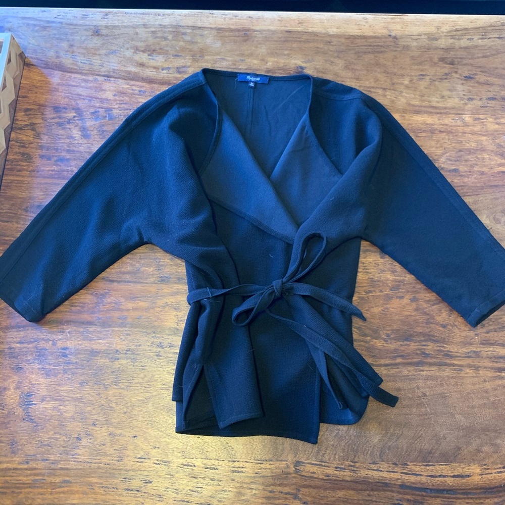 Black Wrap Top Madewell